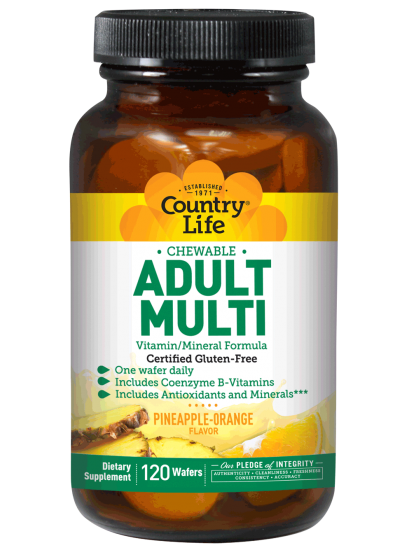 Country Life Chewable Adult Multi 120 Wafers