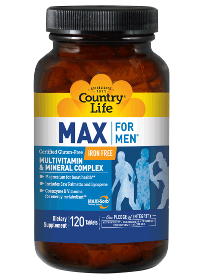 Country Life Max For Men 120 Tablets