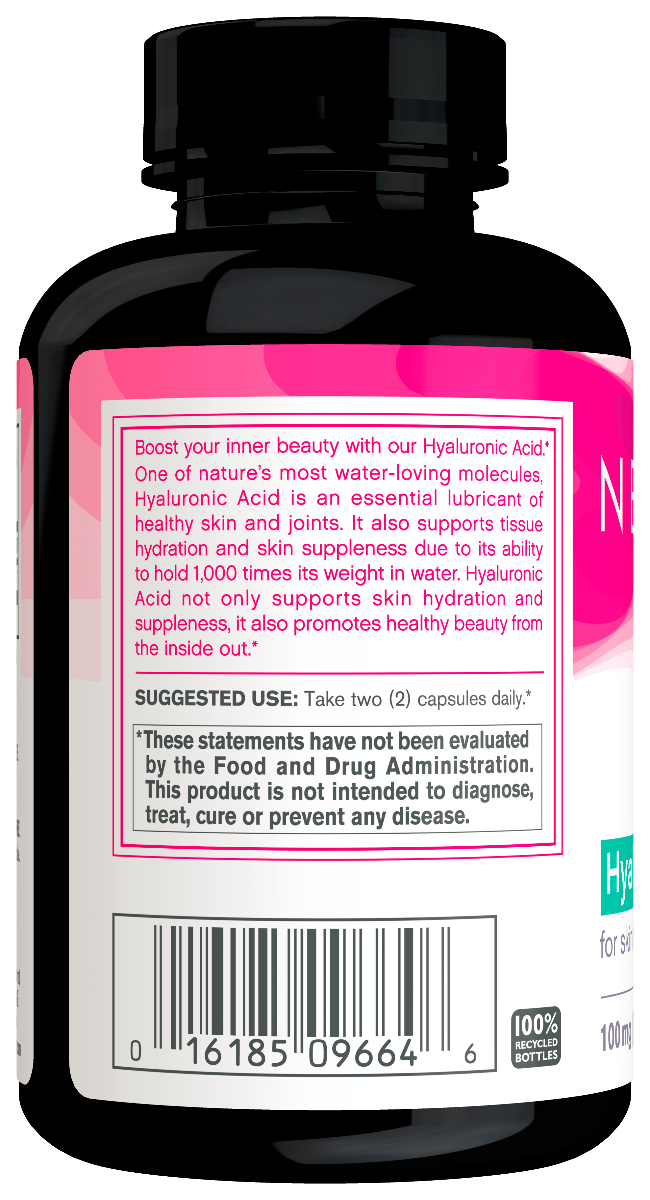 Neocell Hyaluronic Acid 100 mg 60 Capsules