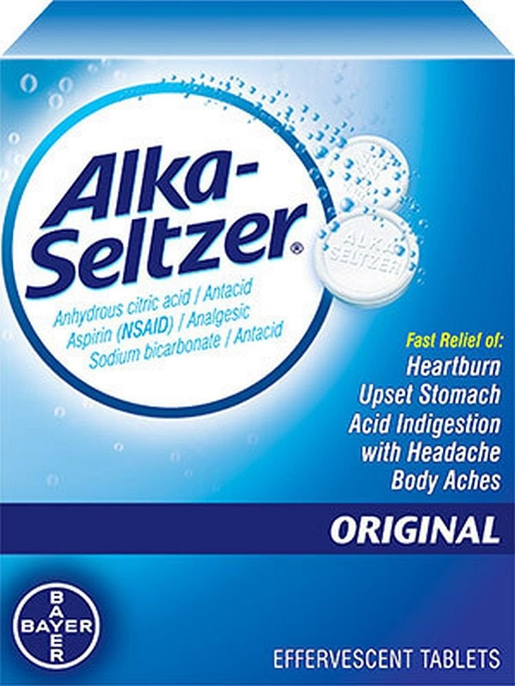Bayer Alka-Seltzer Original 24 Tablets