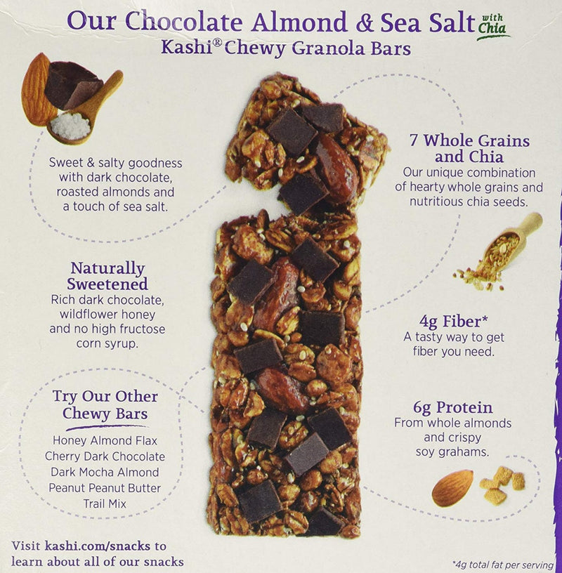 Kashi  Chocolate Almond Sea Salt 6 Bars