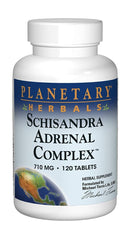 Planetary Herbals Schisandra Adrenal Complex 710 mg 120 Tablets