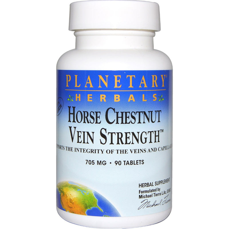 Planetary Herbals Horse Chestnut Vein Strength 705 mg 90 Tablets