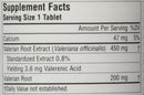 Planetary Herbals Valerian Extract Full Spectrum 650 mg 60 Tablets