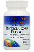 Planetary Herbals Rhodiola Rosea Extract Full Spectrum 327 mg 120 Tablets