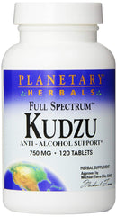 Planetary Herbals Kudzu Full Spectrum 750 mg 120 Tablets