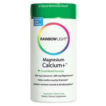 Rainbow Light Magnesium Calcium+ 180 Tablets