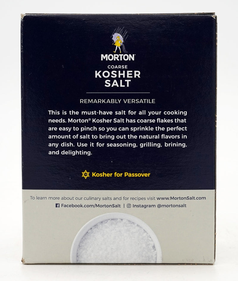 Morton Morton Coarse Kosher Salt 48 oz