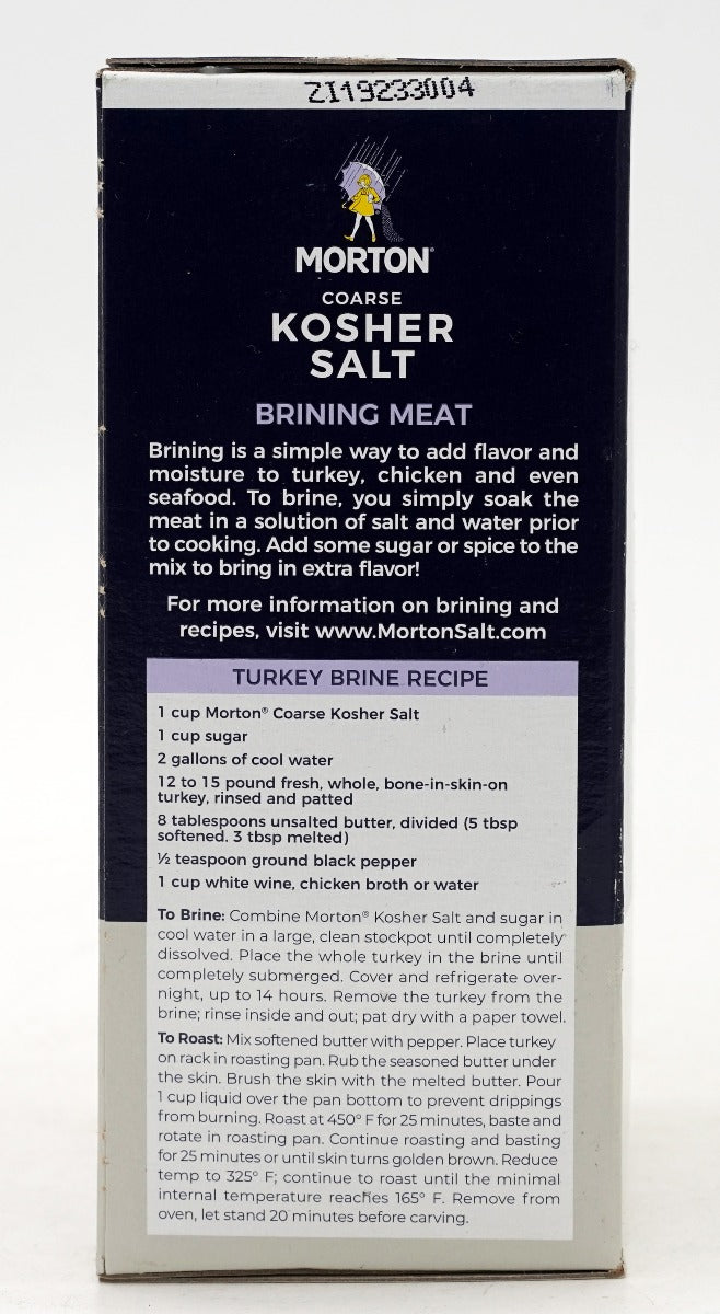 Morton Morton Coarse Kosher Salt 48 oz