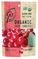 Go Organic Organic Hard Candies Cherry 3.5 oz