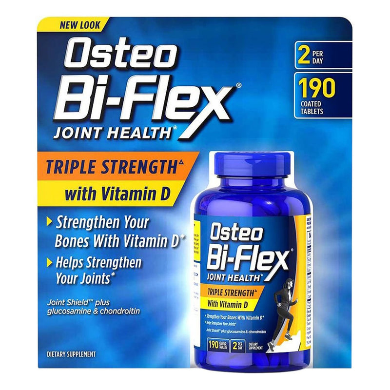 Osteo Bi-Flex Osteo Bi-Flex with Vitamin D Glucosamine Chondroitin 220 Coated Caplets