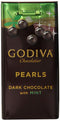 GODIVA Pearls Dark Chocolate with Mint 1.5 oz