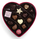 GODIVA Assorted Chocolates & Truffles Heart Box 14 Count 6 oz