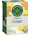 Traditional Medicinals Organic Ginger Tea 16 Wrapped Tea Bags