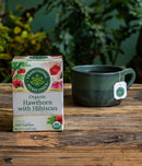 Traditional Medicinals Herbal Teas Organic Hawthorn with Hibiscus 16 Wrapped Tea Bags