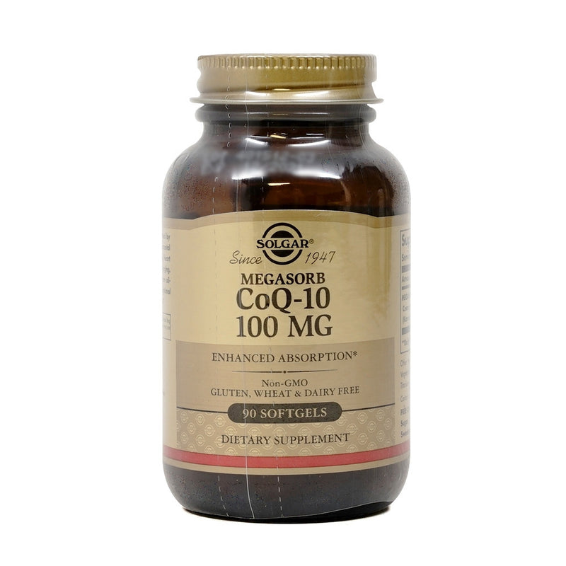 Solgar Megasorb CoQ-10 100 mg 90 Softgels