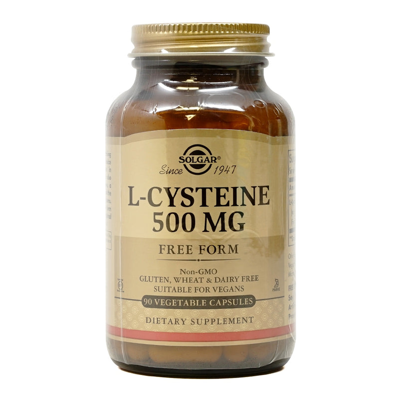 Solgar L-Cysteine 500 mg 90 Veg Capsules