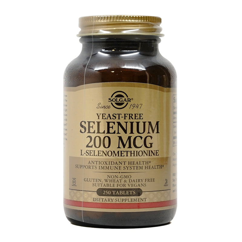 Solgar Seleniumm Yeast-Free 200 mcg 250 Tablets