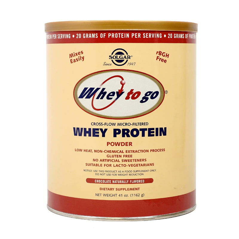 Solgar Whey to go Whey Protein Chocolate 41 oz