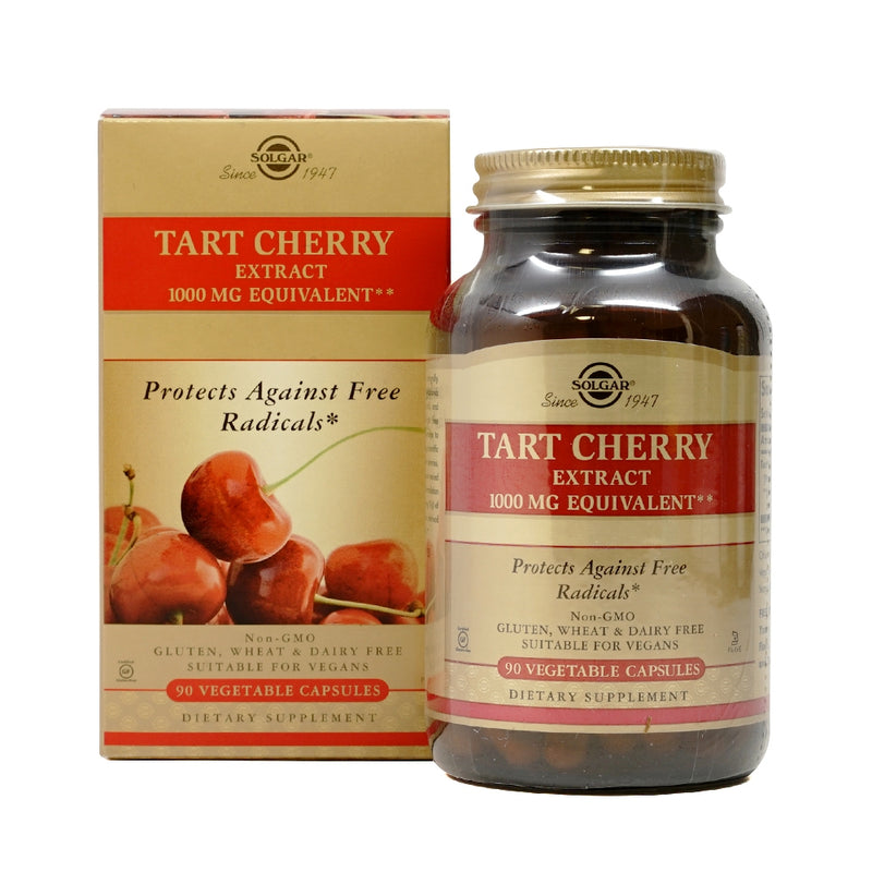 Solgar Tart Cherry 1,000 mg 90 Veg Capsules