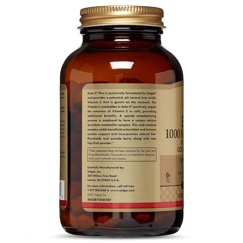 Solgar Ester-C Plus Vitamin C 1,000 mg 90 Tablets