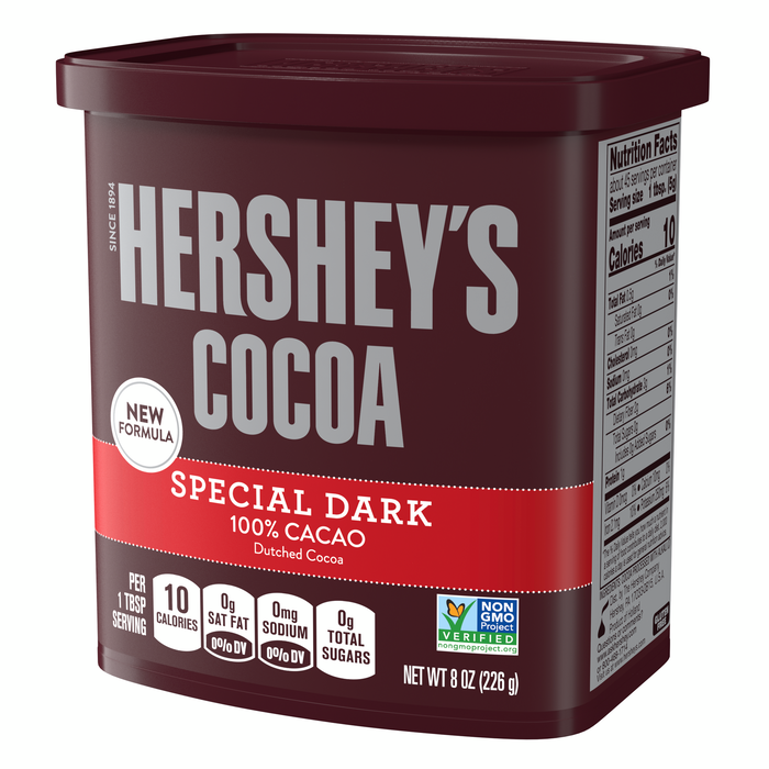 Hersheys Cocoa Special Dark 100% Cacao 8 oz