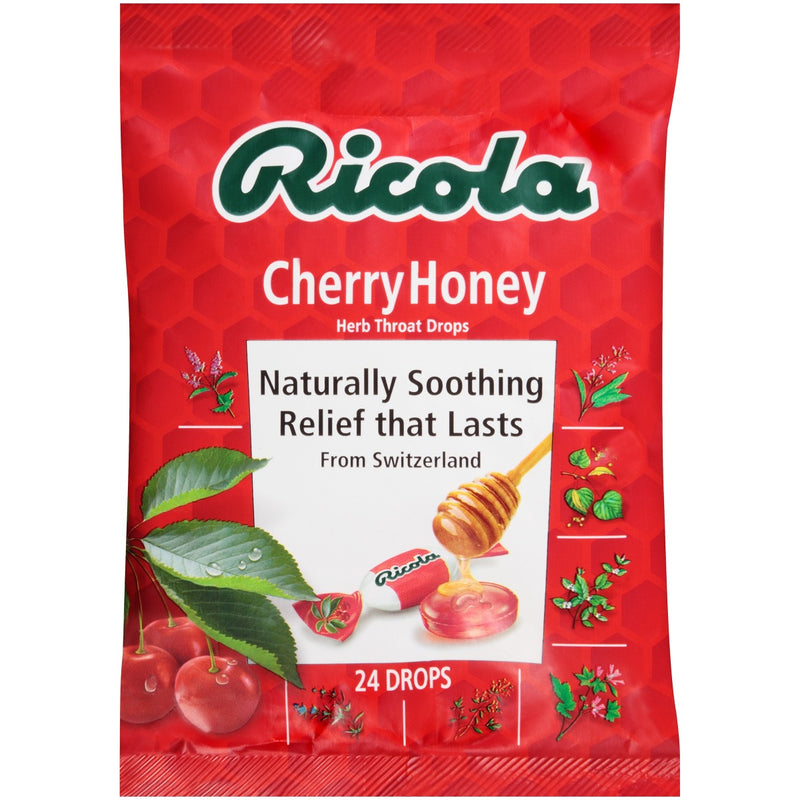 Ricola Ricola Cherry Honey Herb Throat Drops 24 Count