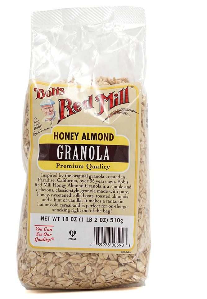 Bob's Red Mill Honey Almond Granola 18 oz