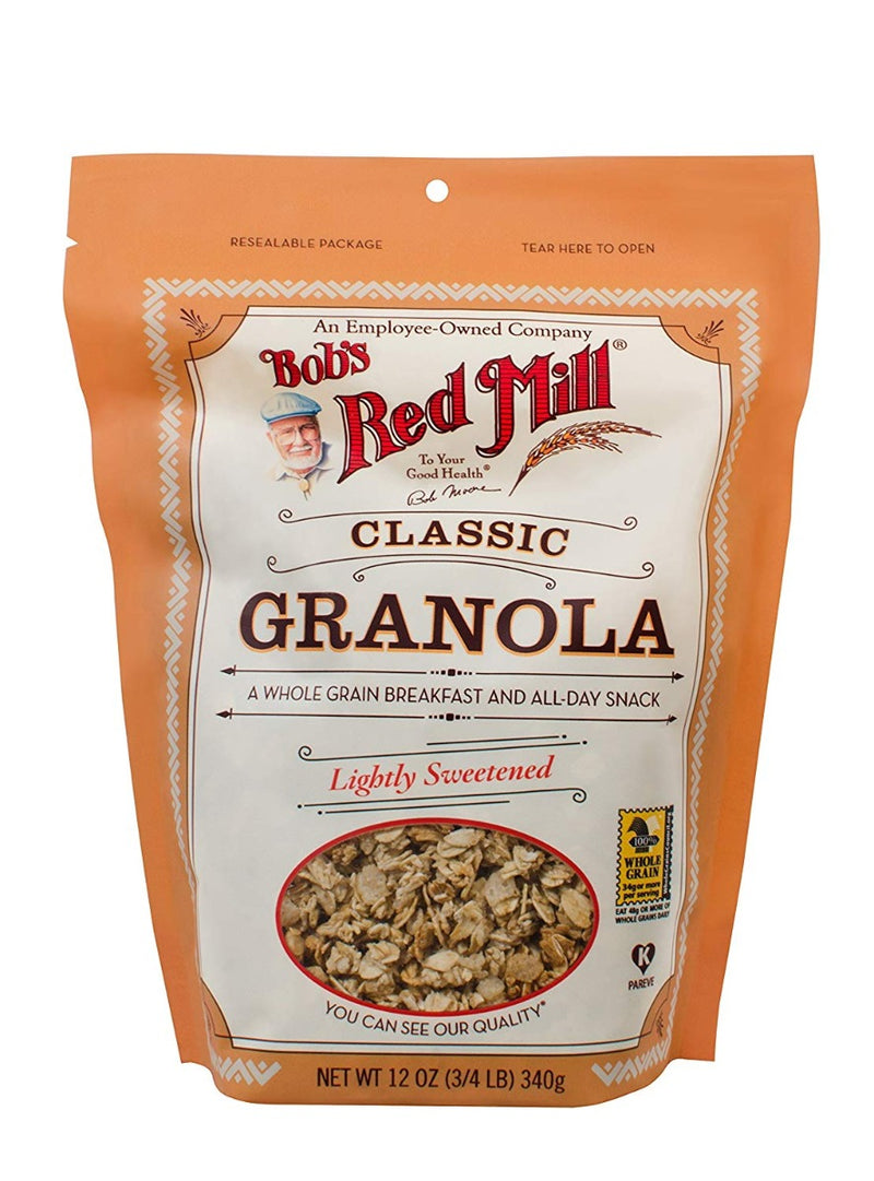 Bob's Red Mill Classic Granola Lightly Sweetened 12 oz