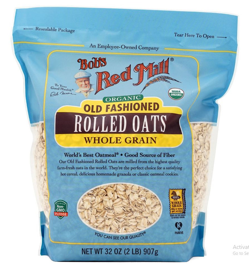 Bob's Red Mill Old Fashioned Rolled Oats, Whole Grain 32 oz