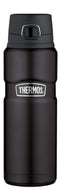 Thermos Stainless King Stainless Steel Drink Bottle Matte Black 24 oz