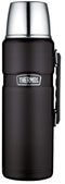 Thermos Stainless King Stainless Steel Beverage Bottle Matte Black 68 oz