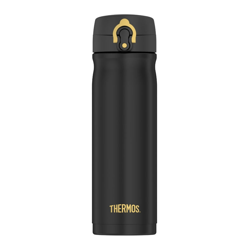 Thermos Stainless Steel Direct Drink Bottle Matte Black 16 oz