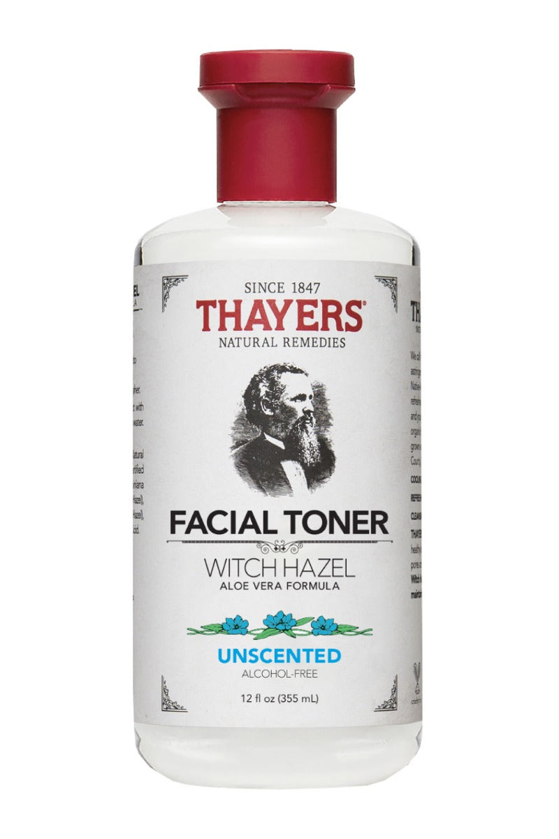 Thayers Alcohol-Free Toner Unscented Witch Hazel 12 fl oz