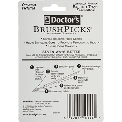 The Doctor's Brushpicks 275 Count