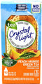 Crystal Light On The Go Drink Mix Peach Mango Green Tea 10 Packets