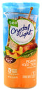 Crystal Light Pitcher Packs Drink Mix Peach Iced Tea 6 Packets
