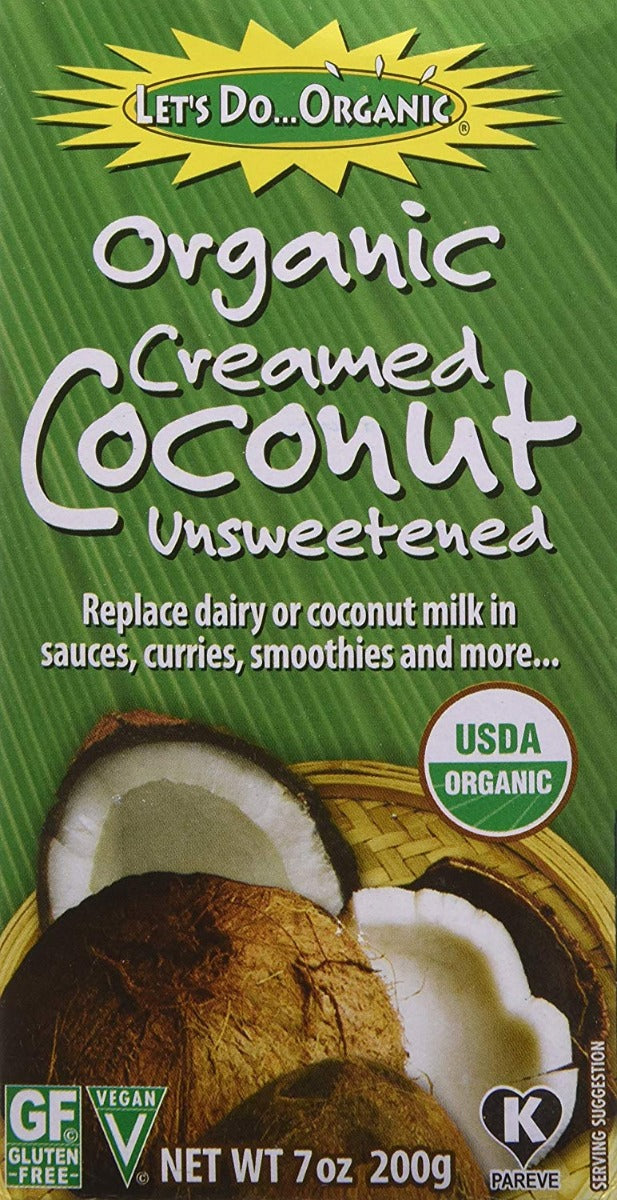 Edward & Sons Organic Creamed Coconut Unsweetened 7 oz