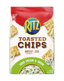 Ritz Ritz Toasted Chips Sour Cream & Onion 8.1 oz