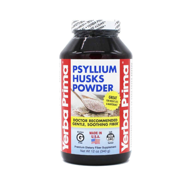 Yerba Prima Psyllium Husks Powder 12 oz