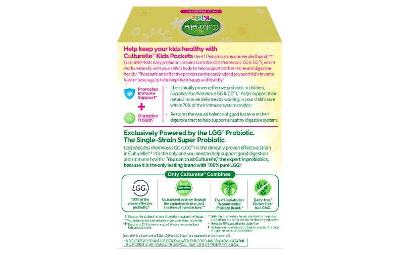 Culturelle Kids Daily Probiotic 30 Packets