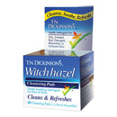 TN Dickinsons Witch Hazel Cleansing Pads Cleans & Refreshes 60 Pads