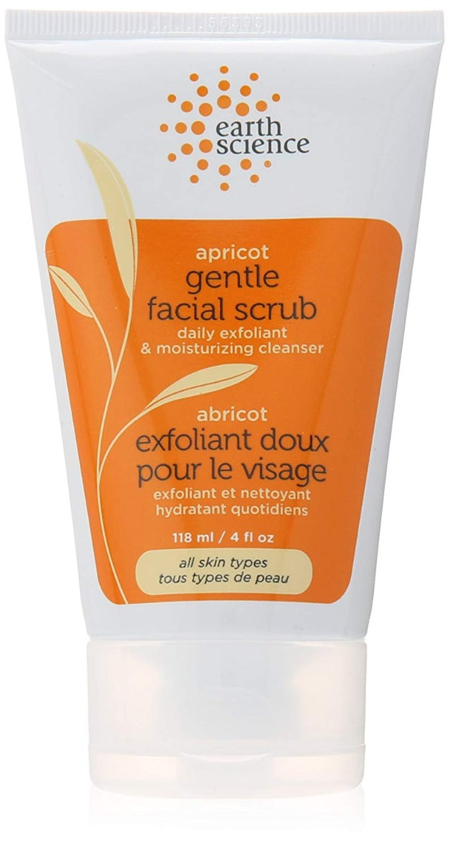 Earth Science Gentle Facial Scrub Apricot 4 fl oz