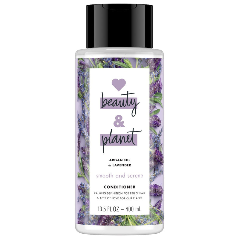 Love Beauty and Planet Smooth and Serene Conditioner Argan Oil & Lavender 13.5 fl oz