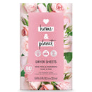 Love Home and Planet Dryer Sheets Rose Petal Murumuru 80 Sheets