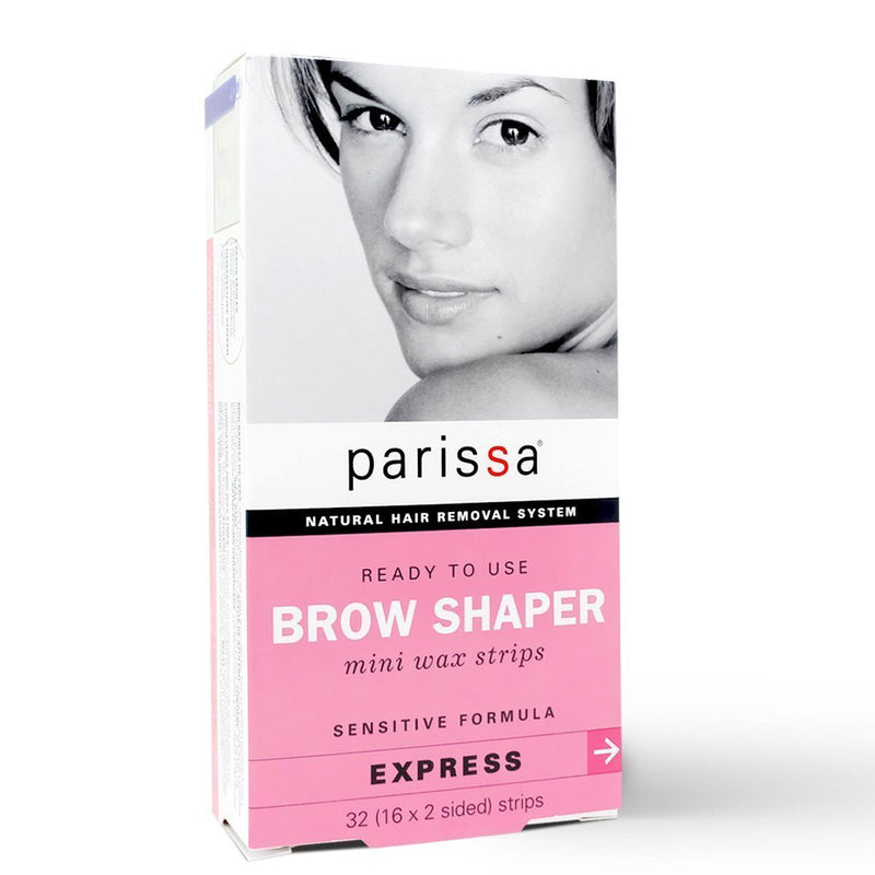 Parissa Brow Shaper Mini Wax Strips Express 32 Strips