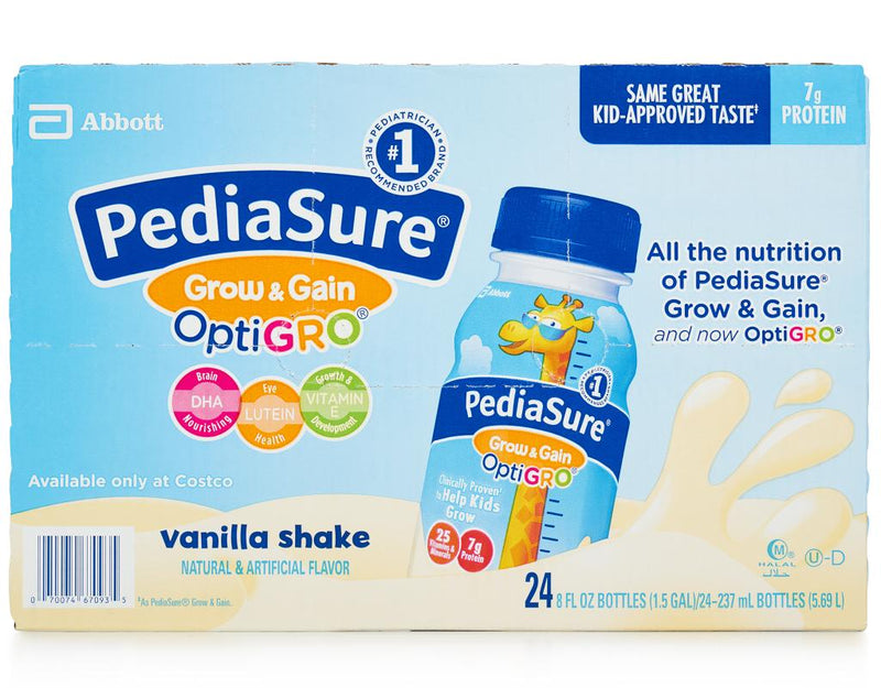 PediaSure OptiGRO Kids Shake Vanilla 24 Bottles