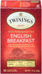 Twinings 100% Pure Black Tea English Breakfast 20 Tea Bags