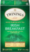Twinings 100% Pure Black Tea Irish Breakfast Tea 20 Tea Bags
