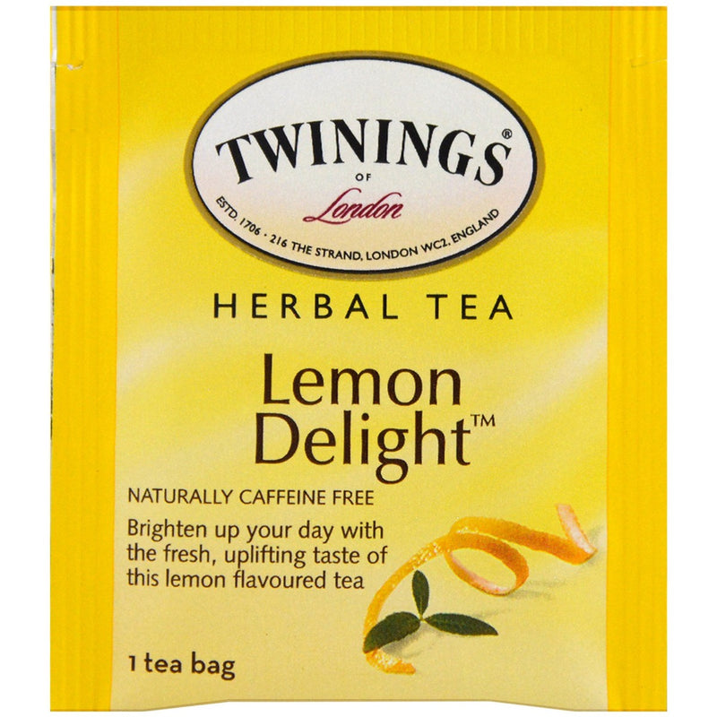Twinings Herbal Tea Lemon Delight Caffeine Free 20 Tea Bags